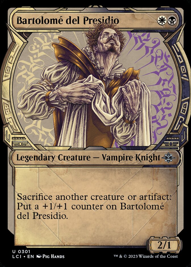 Bartolomé del Presidio Showcase Foil