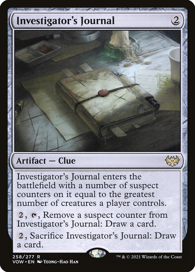 Investigator's Journal Foil