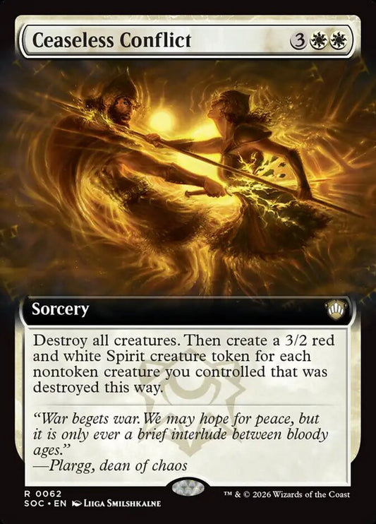 Ceaseless Conflict Extended Art