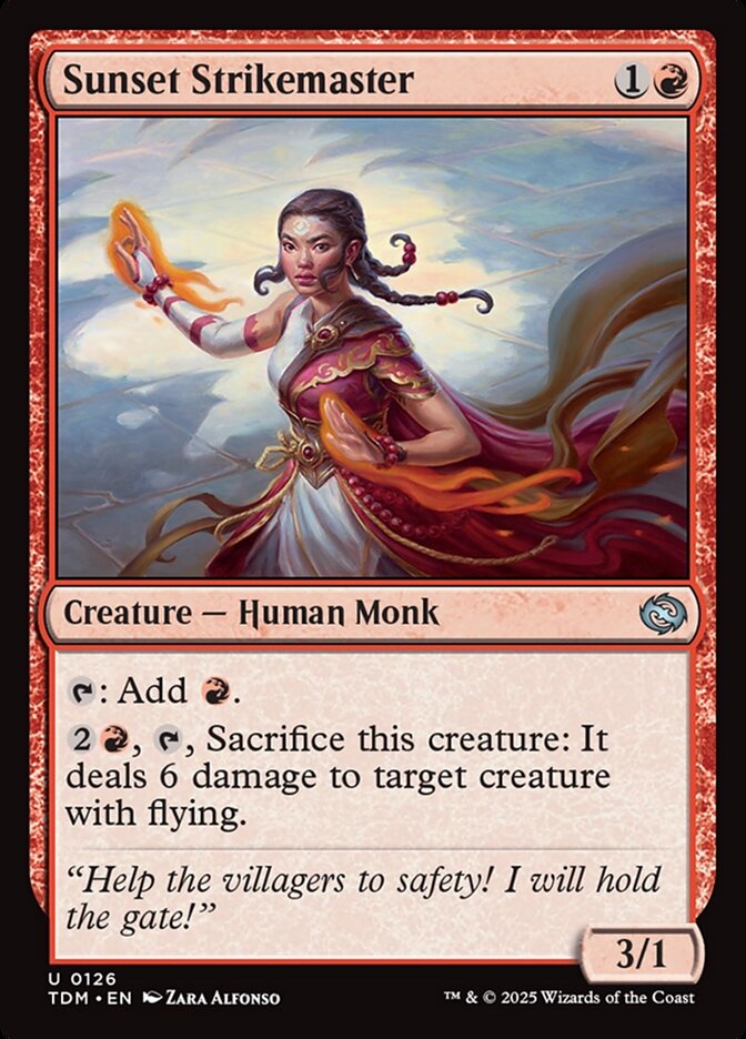 Sunset Strikemaster Foil