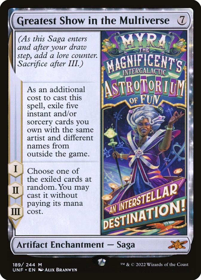 Greatest Show in the Multiverse Foil