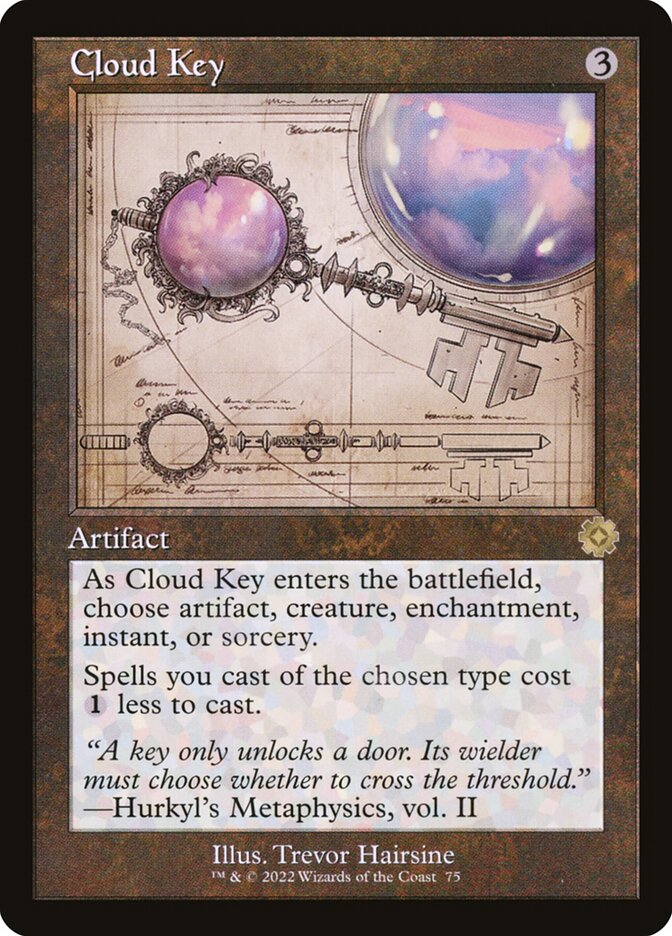 Cloud Key Retro Frame