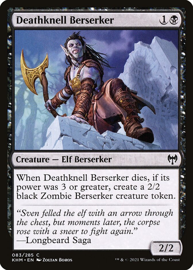 Deathknell Berserker Foil