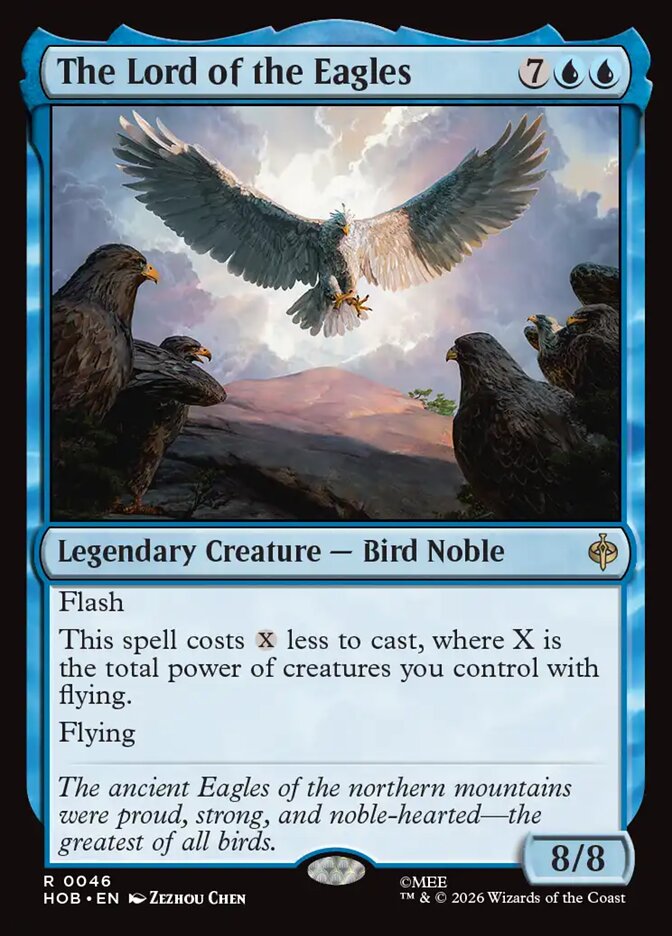 The Lord of the Eagles Foil
