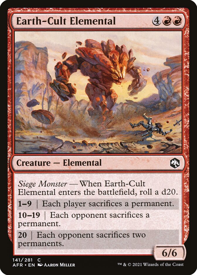 Earth-Cult Elemental Foil