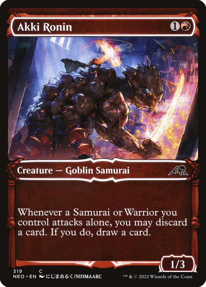 Akki Ronin Showcase Foil