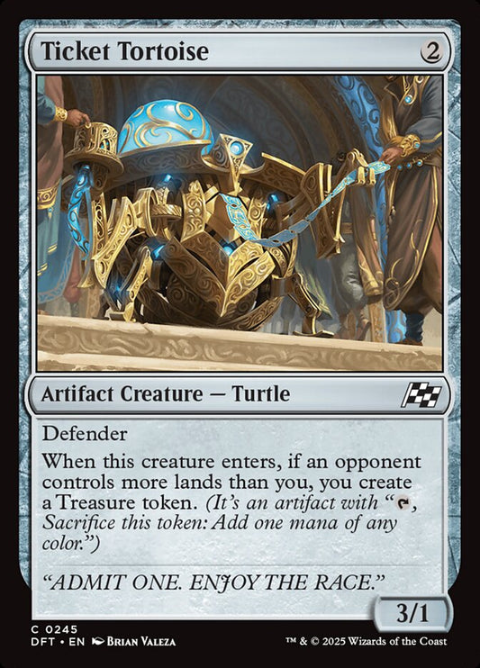 Ticket Tortoise Foil