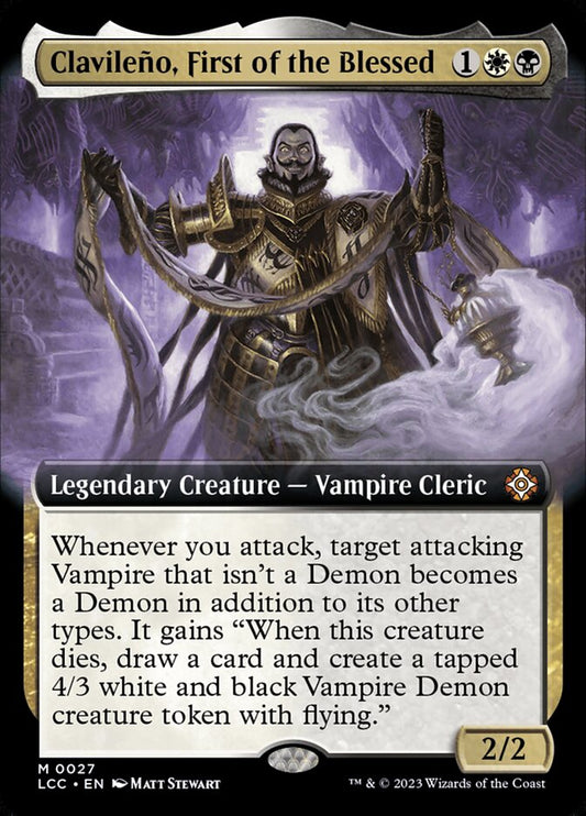 Clavileño, First of the Blessed Extended Art