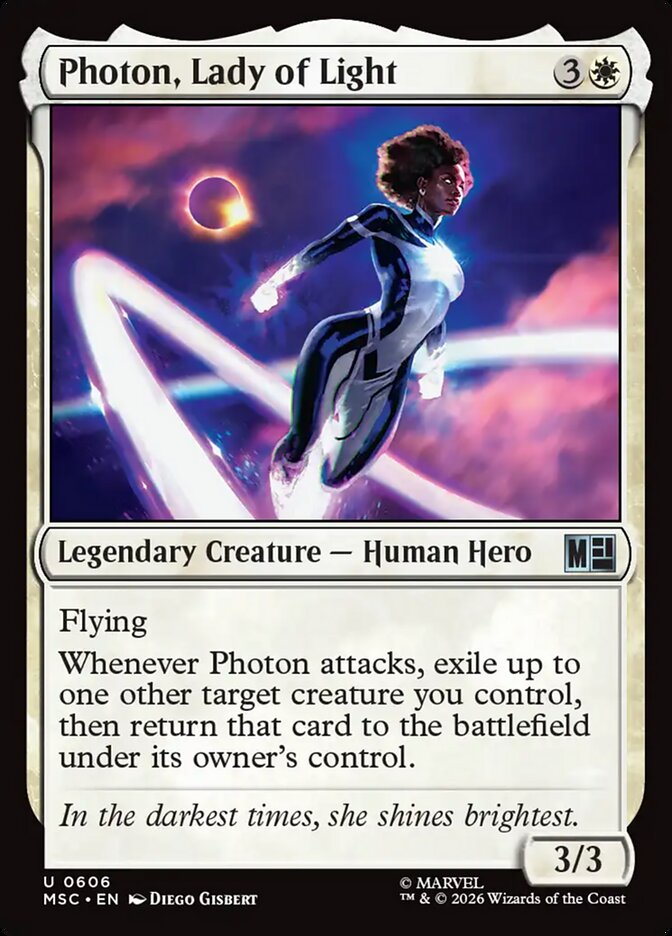 Photon, Lady of Light Foil