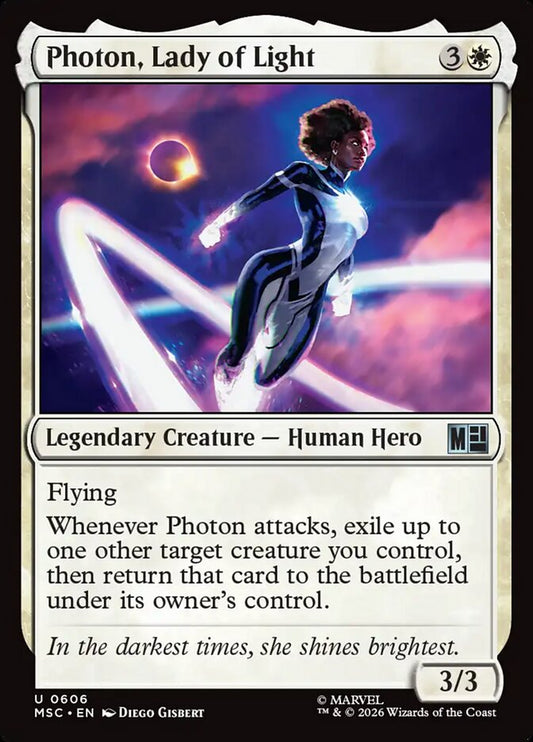 Photon, Lady of Light Foil