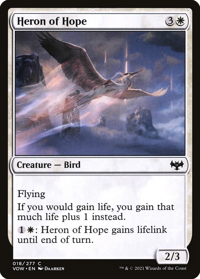 Heron of Hope Foil