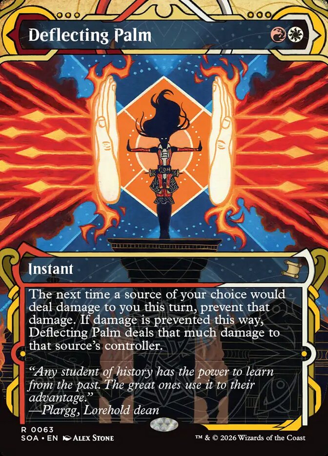 Deflecting Palm Foil