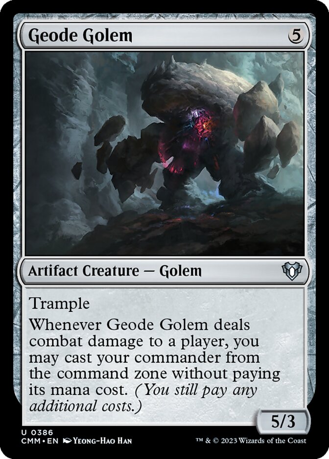 Geode Golem Foil
