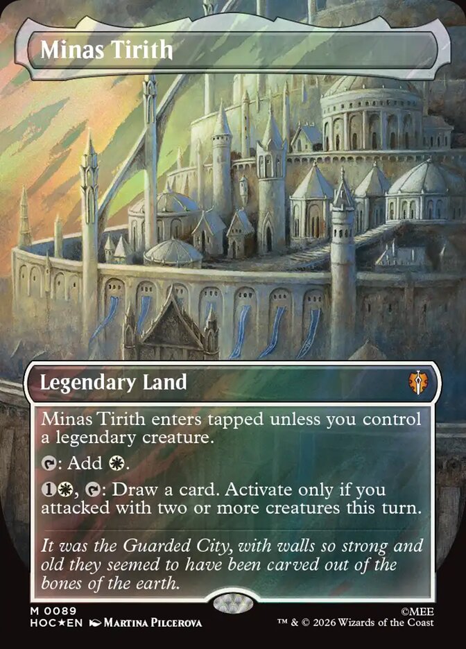 Minas Tirith Classic Artist Surge Foil