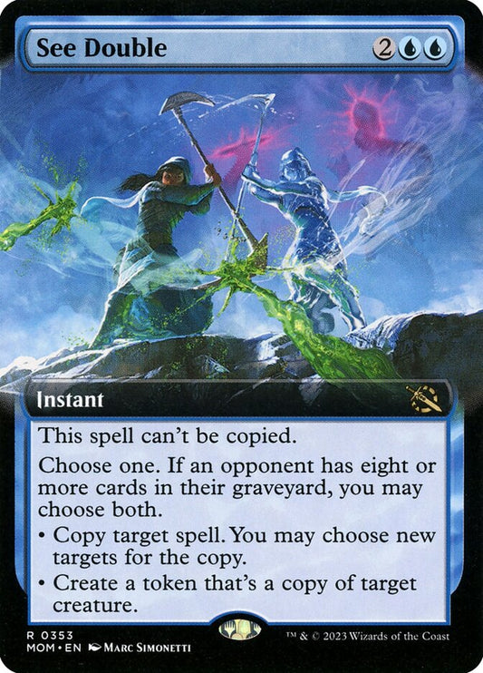 See Double Extended Art