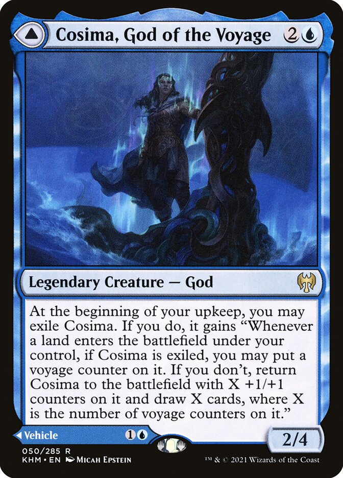 Cosima, God of the Voyage // The Omenkeel Foil