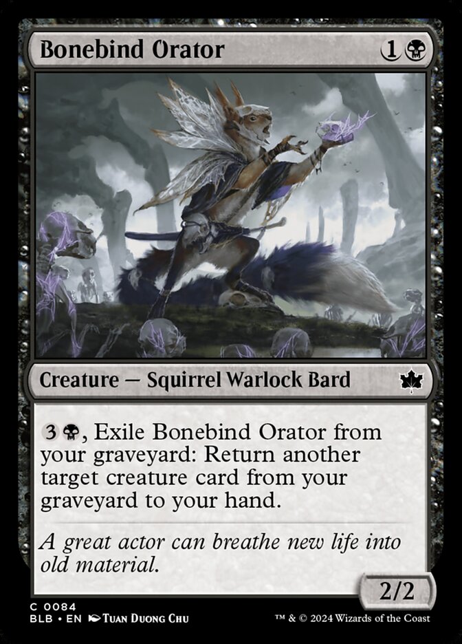 Bonebind Orator Foil
