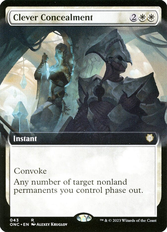 Clever Concealment Extended Art