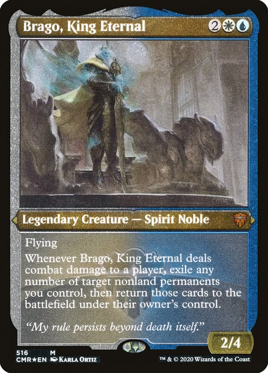 Brago, King Eternal Etched Foil