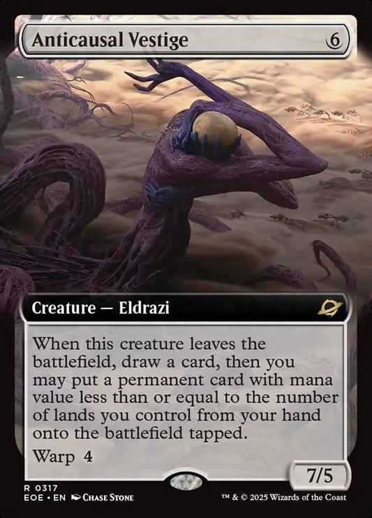 Anticausal Vestige Extended Art