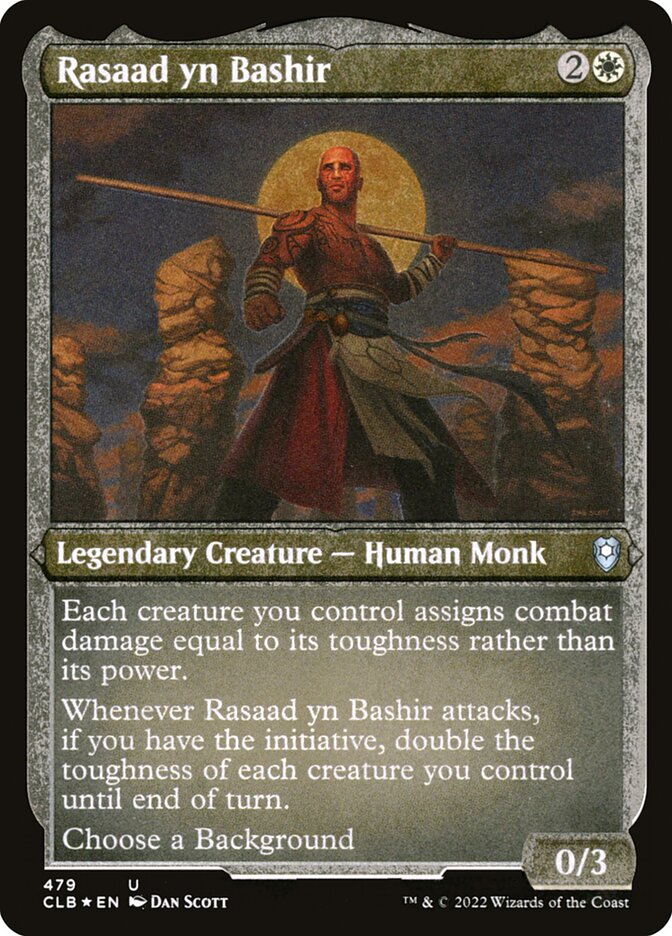 Rasaad yn Bashir Etched Foil