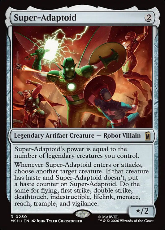 Super-Adaptoid Foil