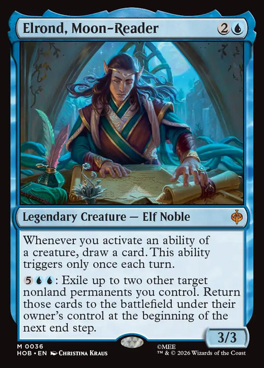 Elrond, Moon-Reader Foil