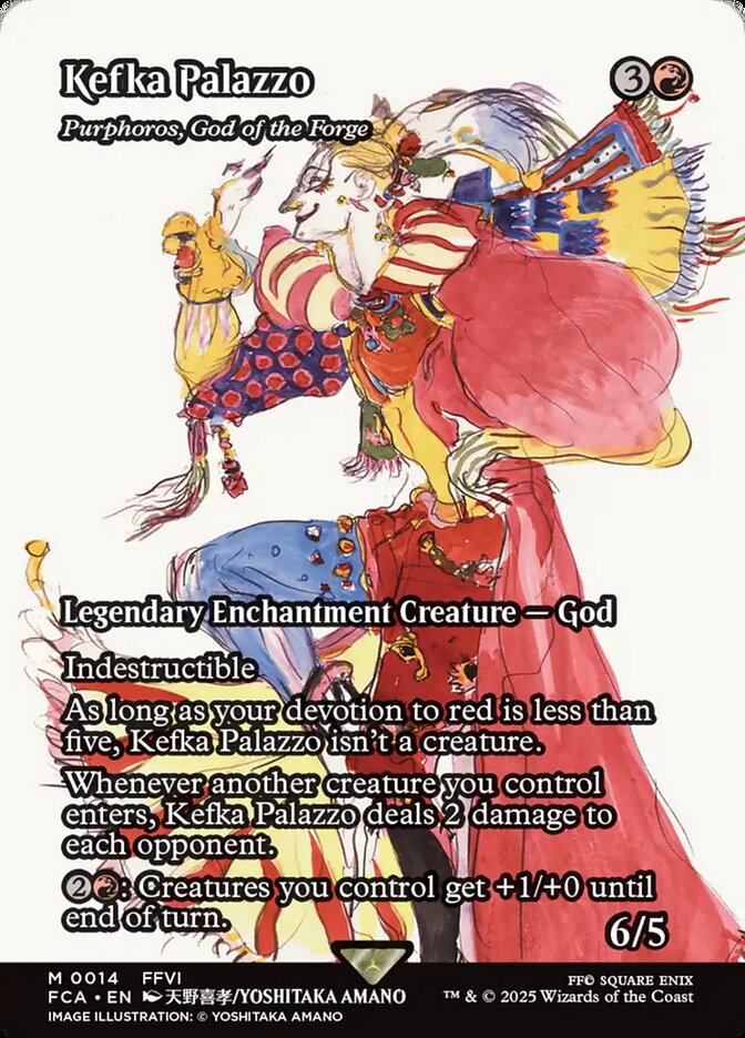 Purphoros, God of the Forge Borderless (Kefka Palazzo)