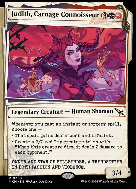 Judith, Carnage Connoisseur Showcase Foil