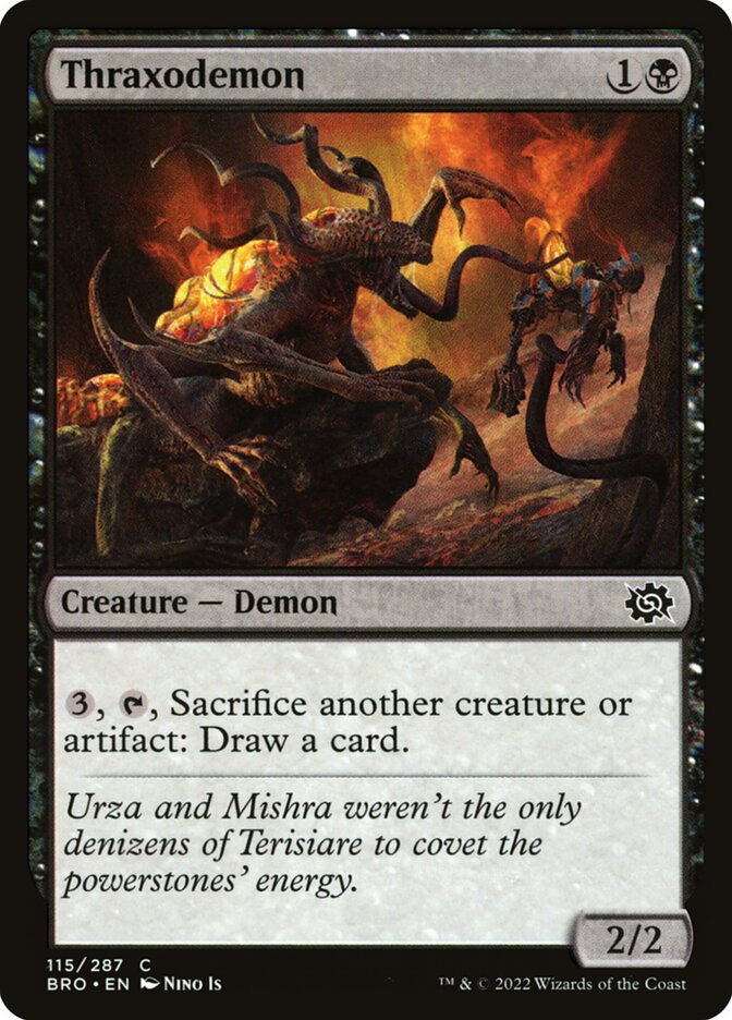 Thraxodemon Foil