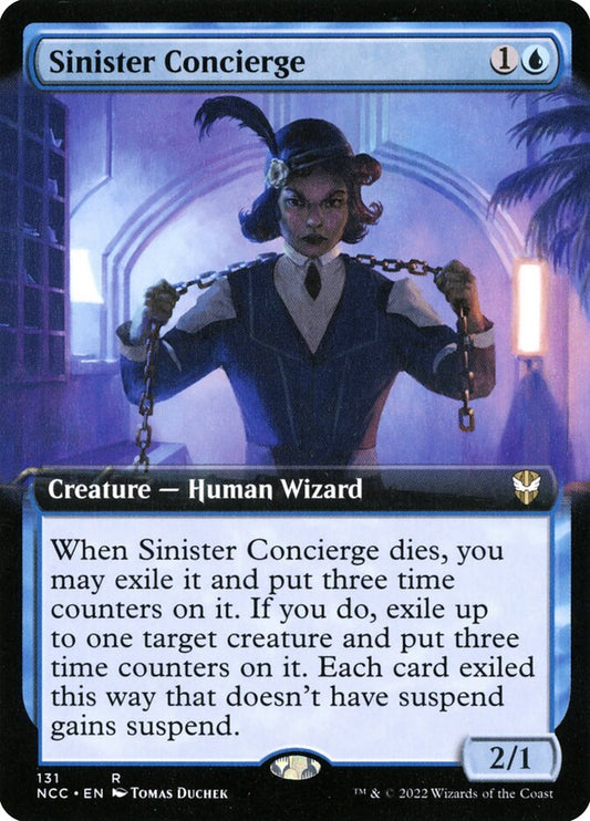 Sinister Concierge Extended Art