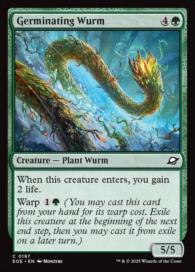 Germinating Wurm Foil