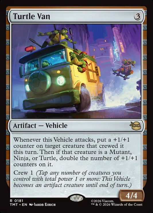 Turtle Van Foil