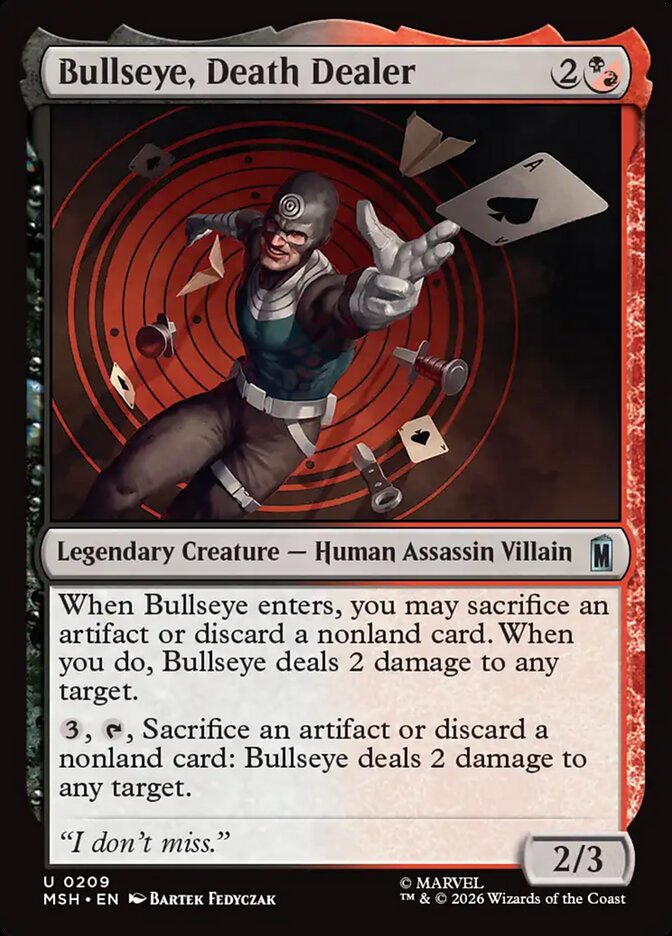Bullseye, Death Dealer Foil
