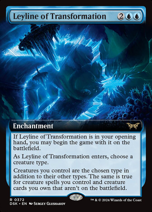 Leyline of Transformation Extended art Foil