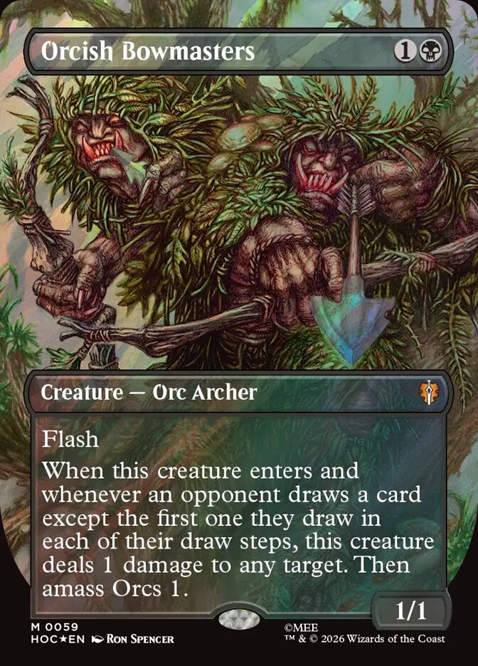 Orcish Bowmasters Classic Artist Surge Foil