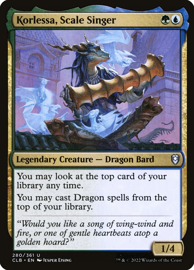 Korlessa, Scale Singer Foil