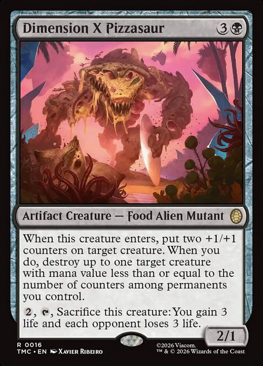 Dimension X Pizzasaur Surge Foil