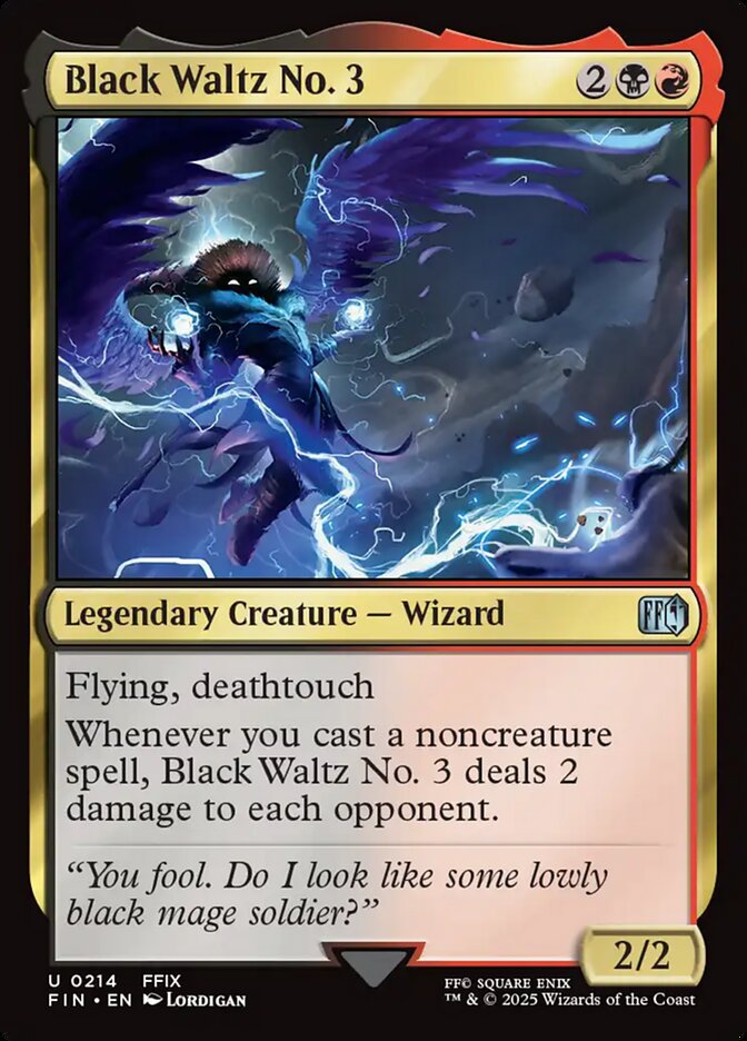 Black Waltz No. 3 Foil