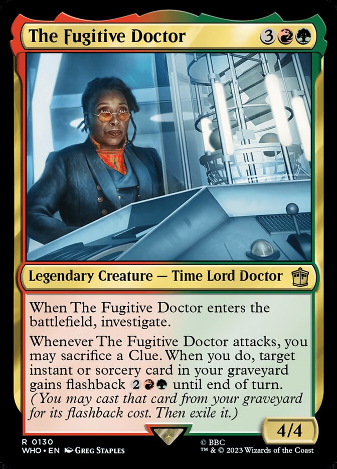 The Fugitive Doctor Foil