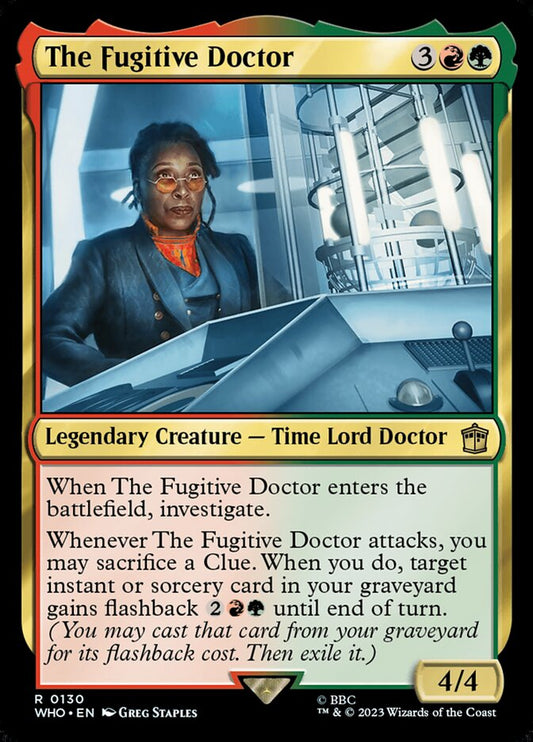The Fugitive Doctor Foil