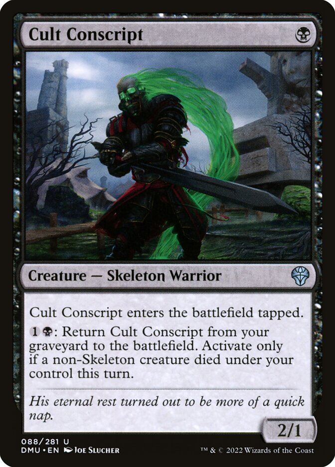 Cult Conscript Foil