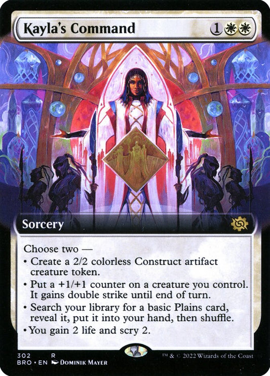Kayla's Command Extended Art Foil