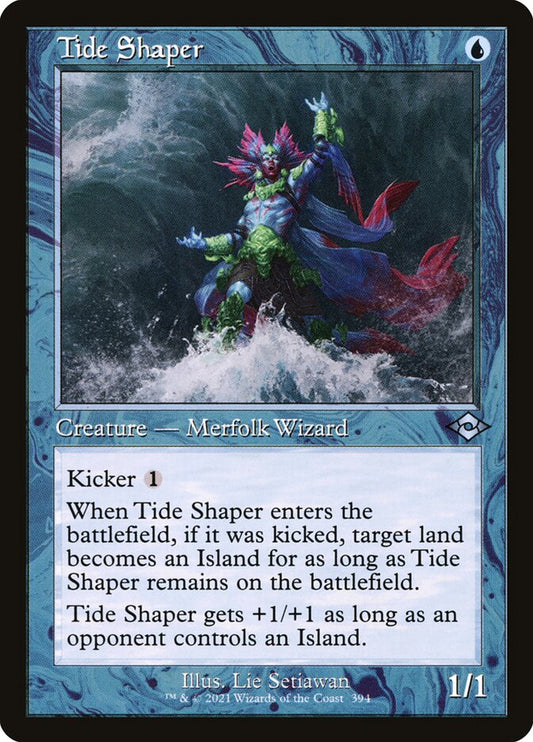 Tide Shaper Old Frame Etched Foil