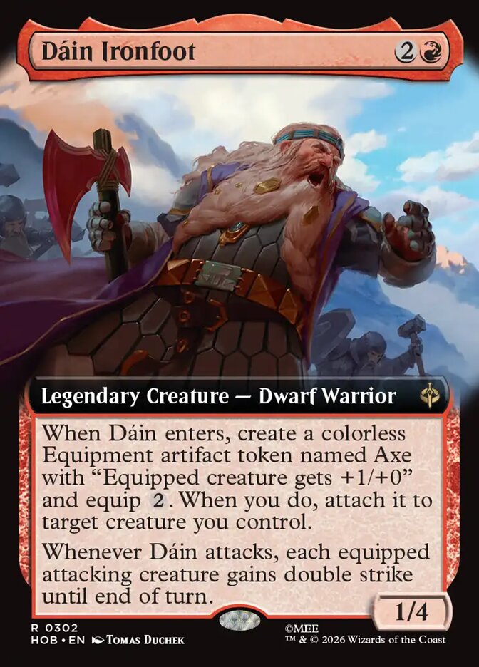 Dáin Ironfoot Extended