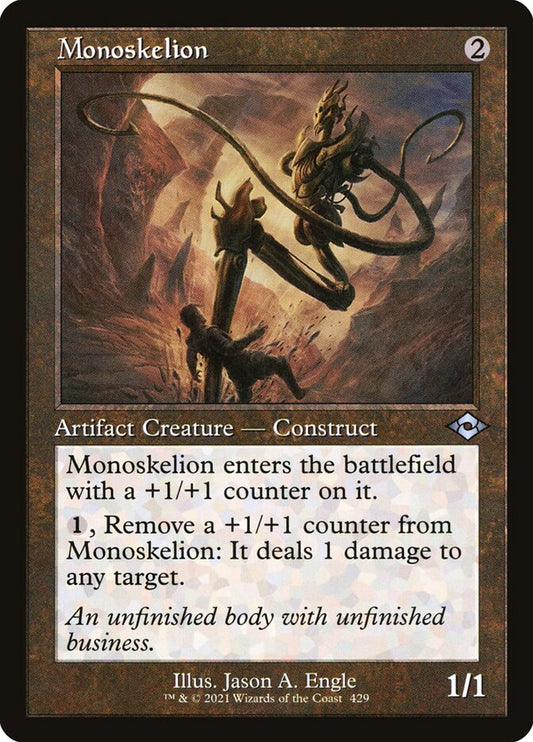 Monoskelion Old Frame Etched Foil