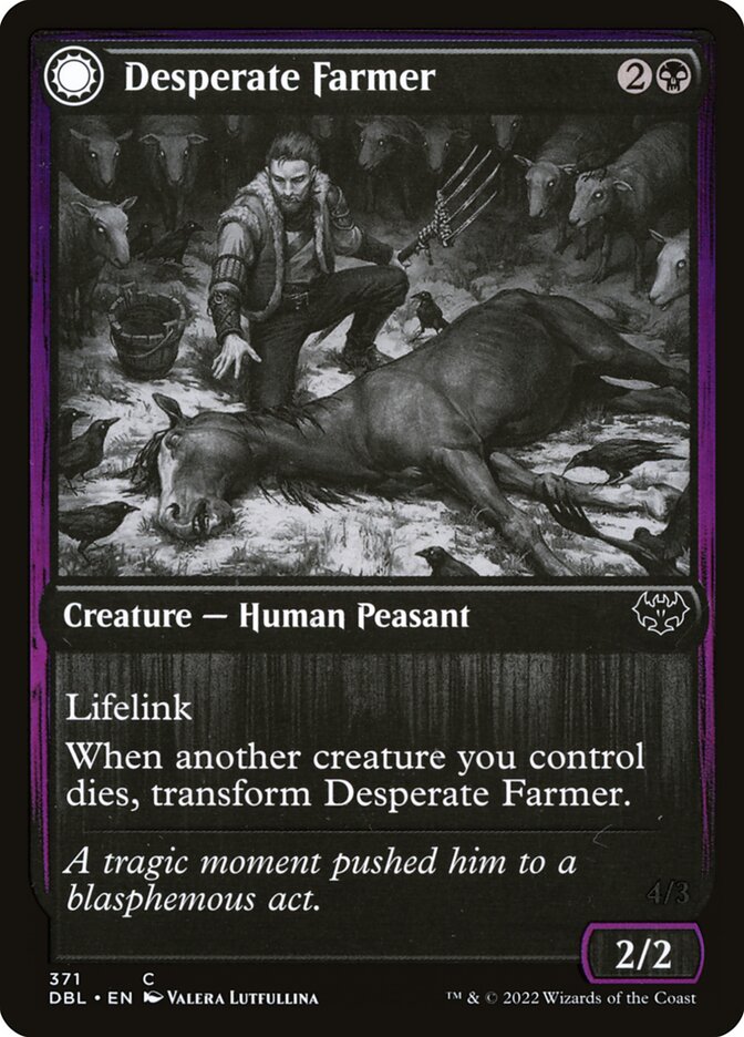 Desperate Farmer // Depraved Harvester Foil