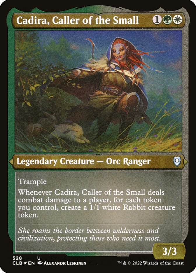 Cadira, Caller of the Small Etched Foil