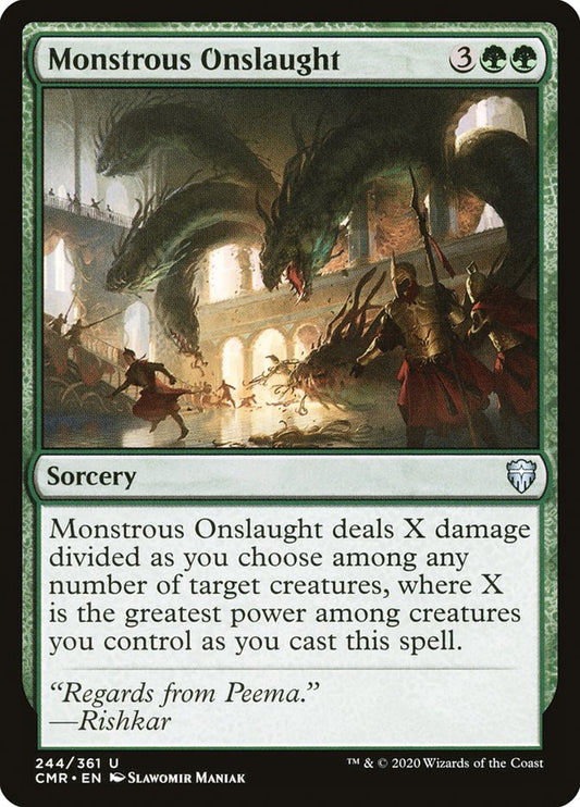 Monstrous Onslaught Foil