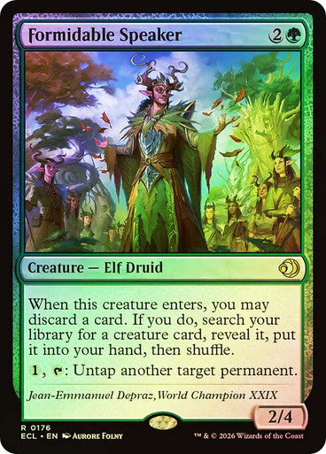 Formidable Speaker Foil